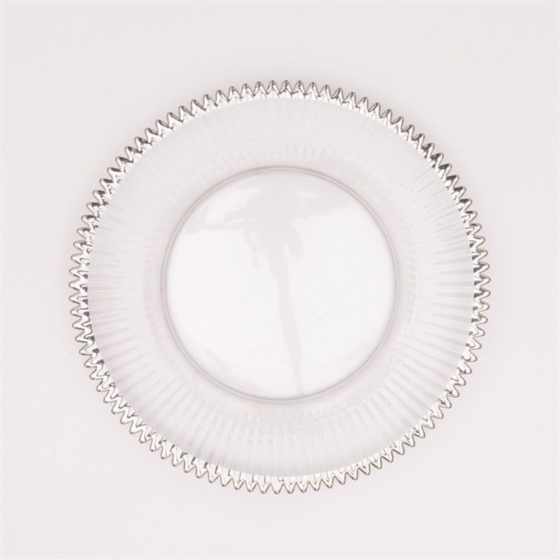 Wholesale Glass Charger Plate PZ-026 - Image 4